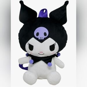 HELLO KITTY and Friends Kuromi 14" Plush Back Pack  NWT